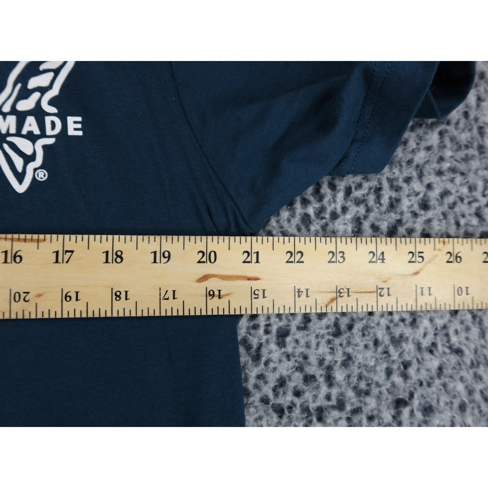 Benchmade Knife Co Graphic T-Shirt Mens Large Blue Excellent Short Sleeve Cotton - Picture 7 of 11